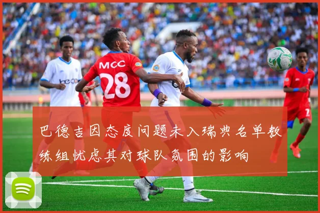 巴德吉因态度问题未入瑞典名单教练组忧虑其对球队氛围的影响